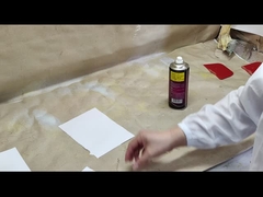 75 cola não de secagem líquida adesiva em spray de aerossol reposicionável