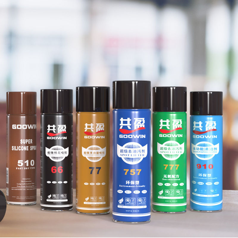 Aerosol Garment Embroidery Repositionable Fabric Spray Adhesive Glue For Cloth Patching