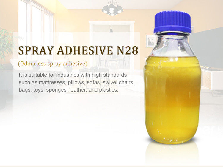 Eco Friendly Low Odor Spray Glue For Sponge Strong Viscosity